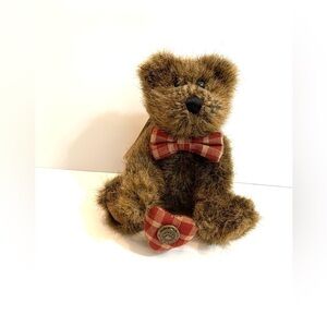 NWT Boyds Archive Collection 918061 Sheldon Evan Bearchild Brown Plush Bear